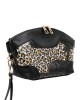 Coupe Leather Bianca Makyaj Çantası, Ayna Hediyeli Coupé Leather