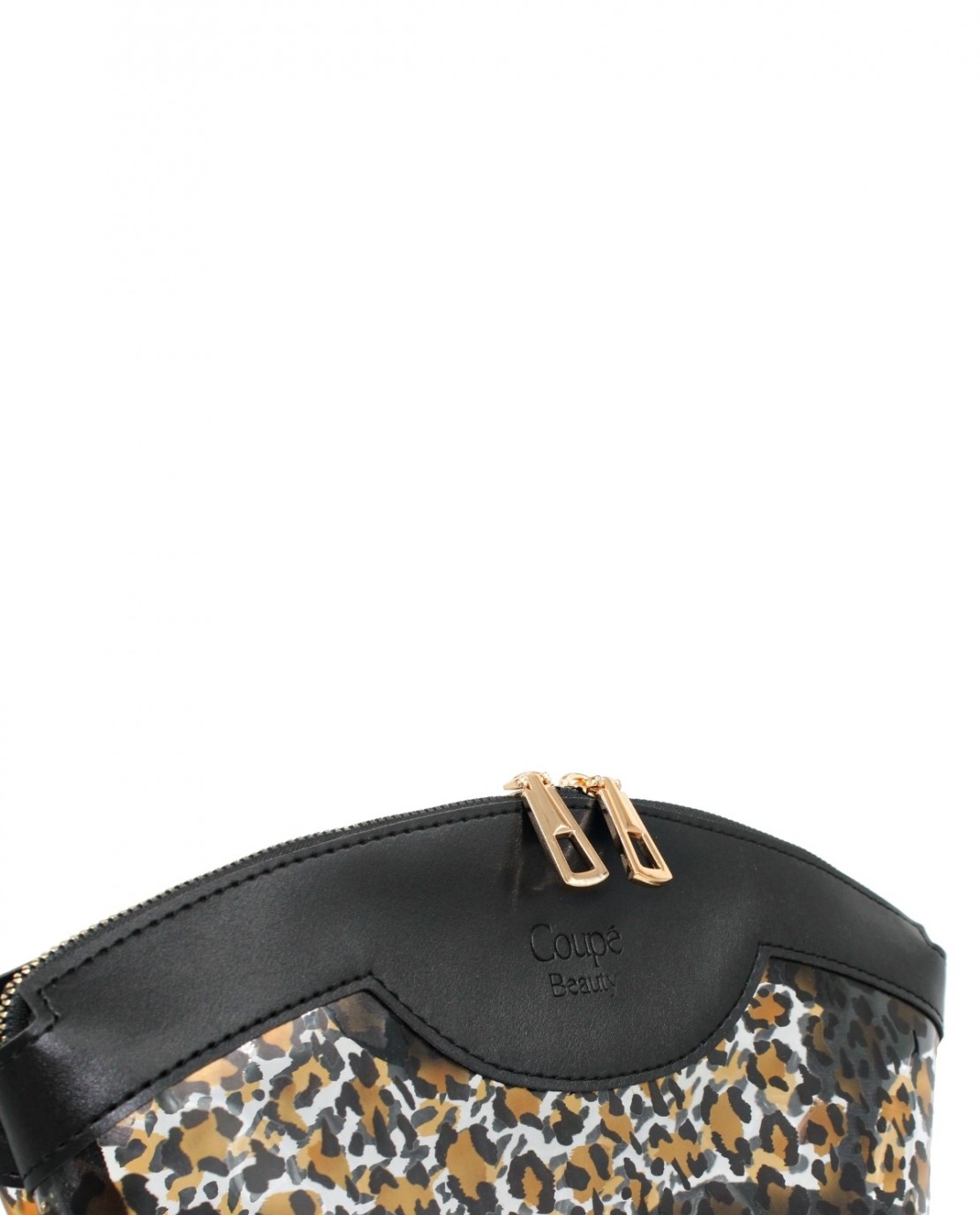 Coupe Leather Bianca Makyaj Çantası, Ayna Hediyeli Coupé Leather