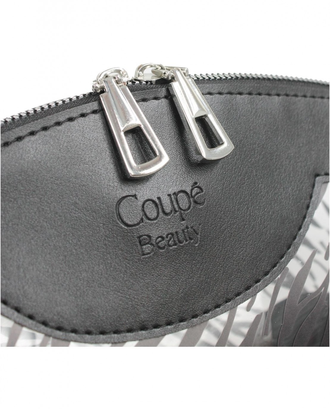 Coupe Leather Bianca Makyaj Çantası, Ayna Hediyeli Coupé Leather