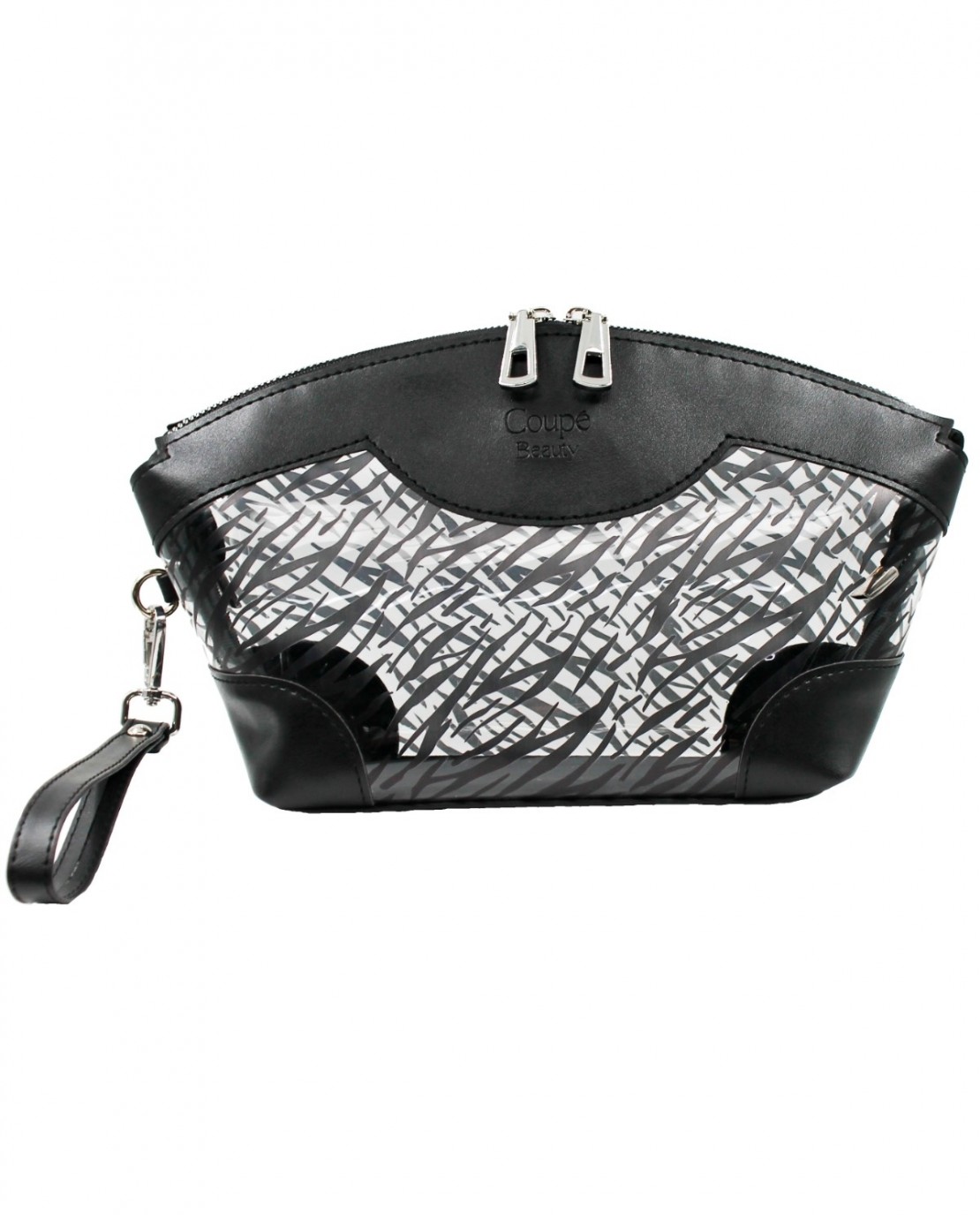 Coupe Leather Bianca Makyaj Çantası, Ayna Hediyeli Coupé Leather