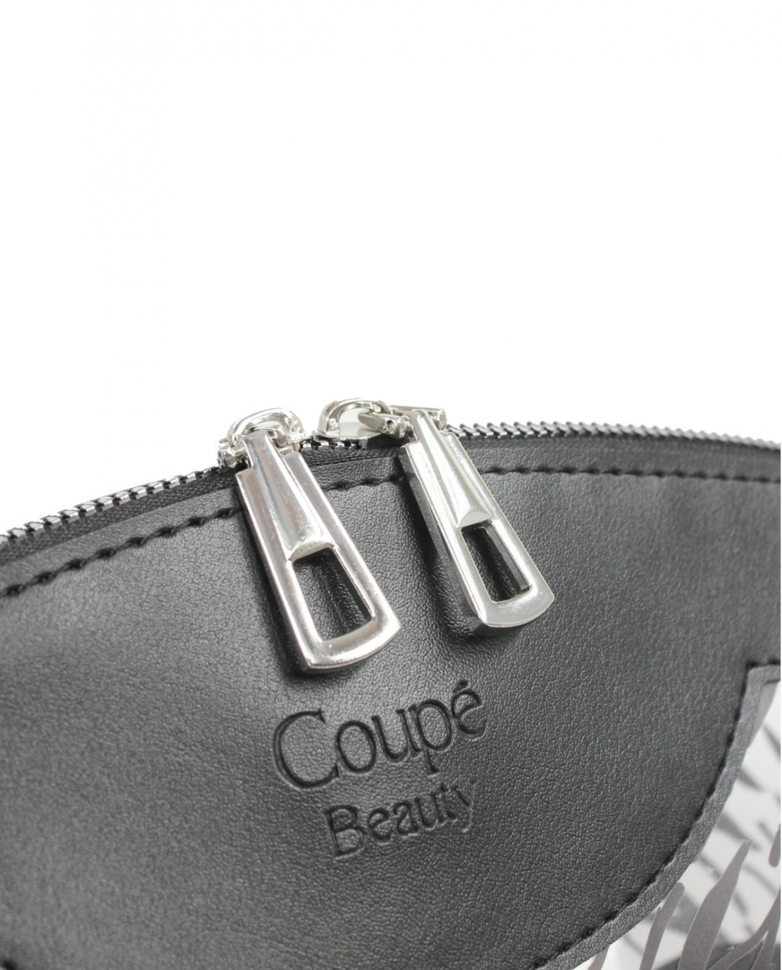 Coupe Leather Bianca Makyaj Çantası, Ayna Hediyeli Coupé Leather