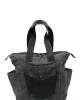 Coupe Leather Canvas Kol Çantası Deri Detaylı Coupé Leather