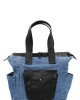Coupe Leather Canvas Kol Çantası Deri Detaylı Coupé Leather