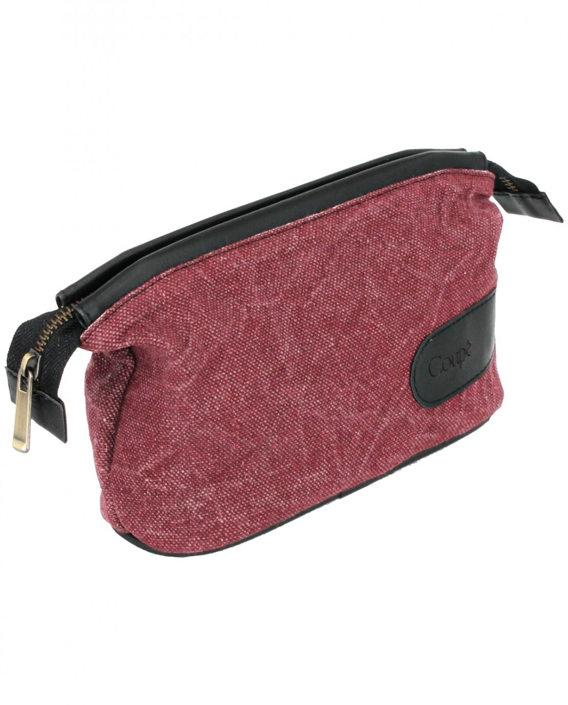 Coupe Leather Donna Makyaj Çantası, Ayna Hediyeli Coupé Leather
