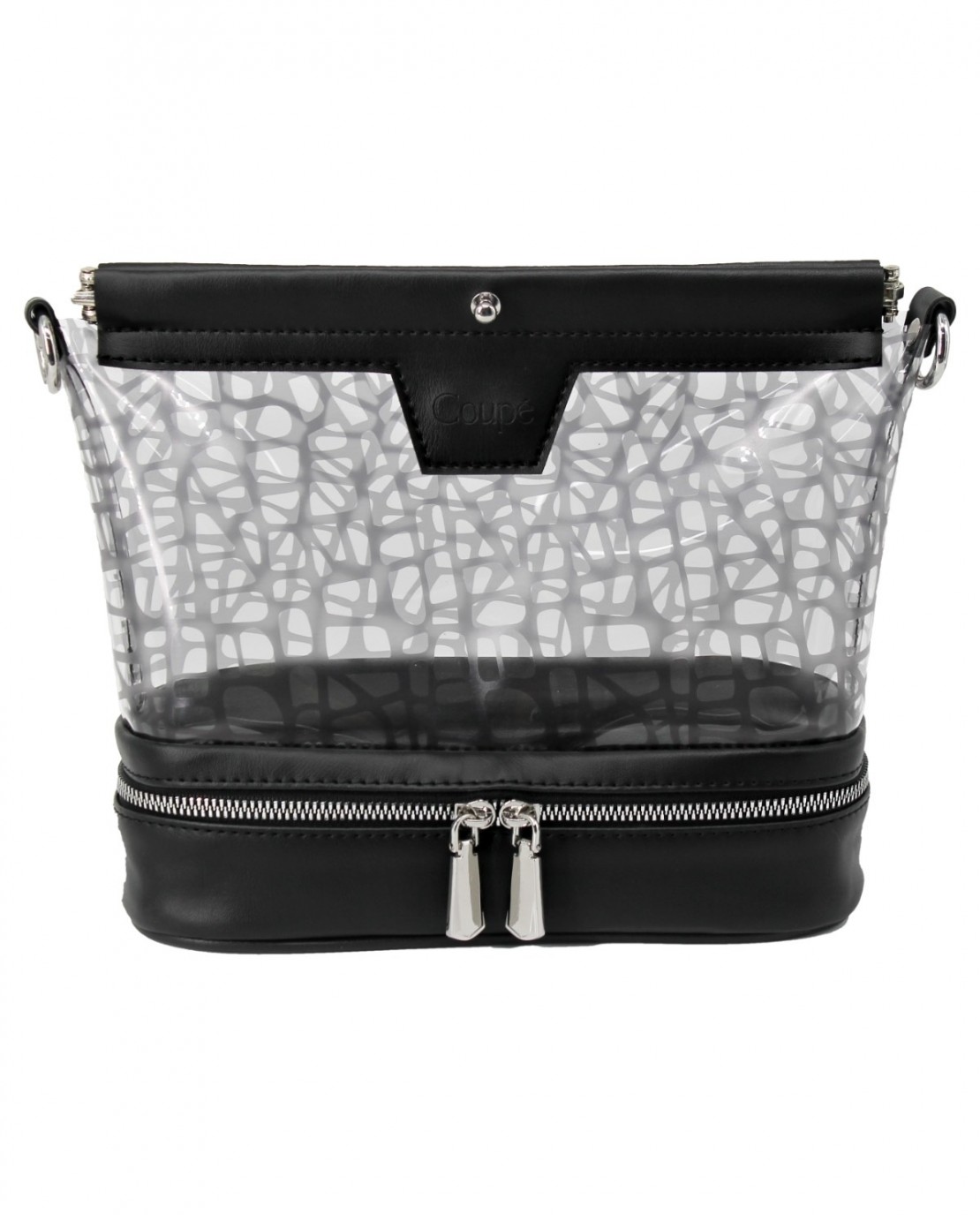 Coupe Leather Veronica Makyaj Çantası, Ayna Hediyeli Coupé Leather