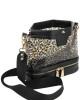 Coupe Leather Veronica Makyaj Çantası, Ayna Hediyeli Coupé Leather