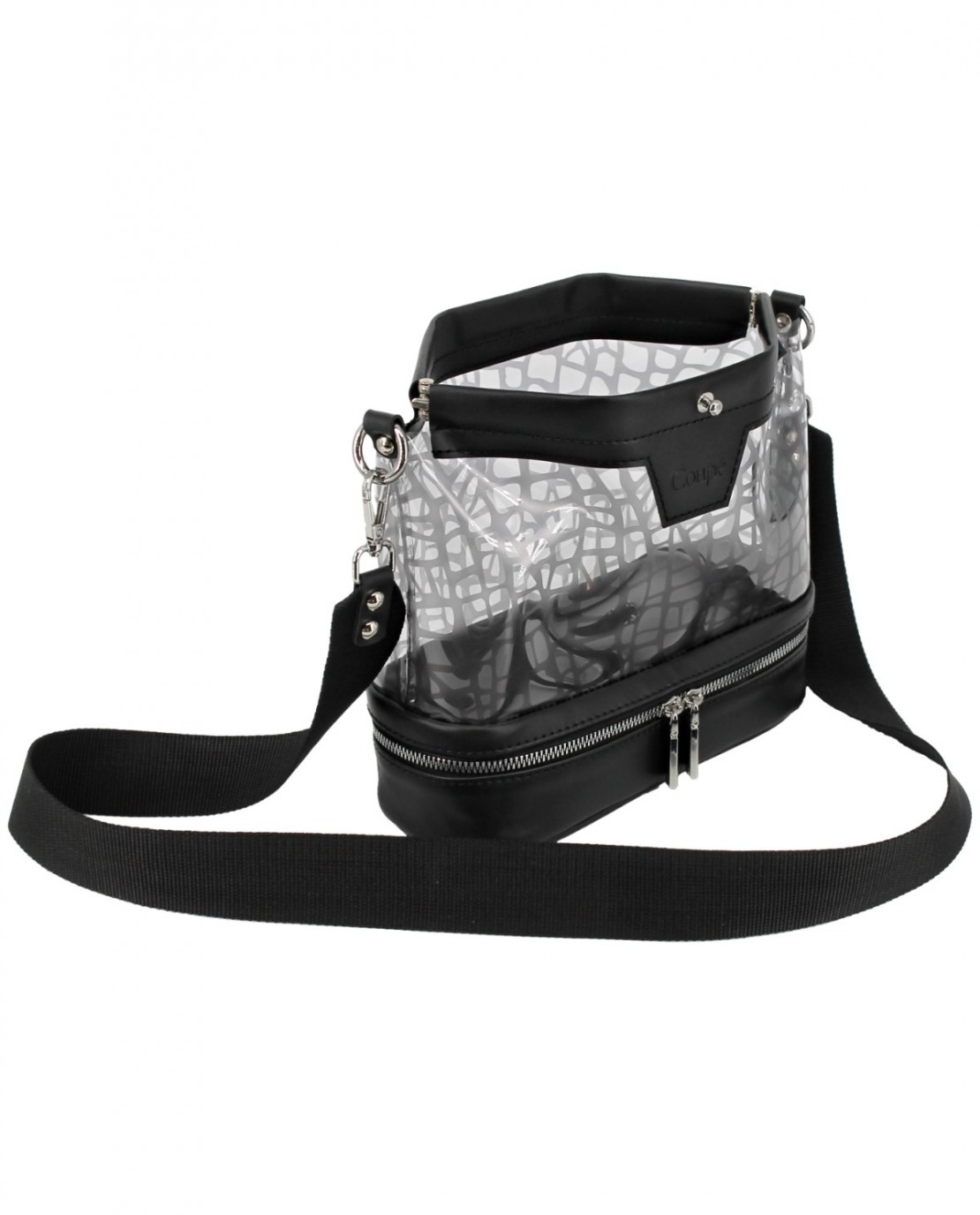 Coupe Leather Veronica Makyaj Çantası, Ayna Hediyeli Coupé Leather